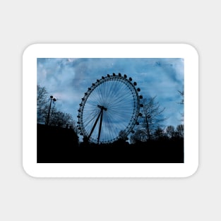 London Eye Abstract Magnet