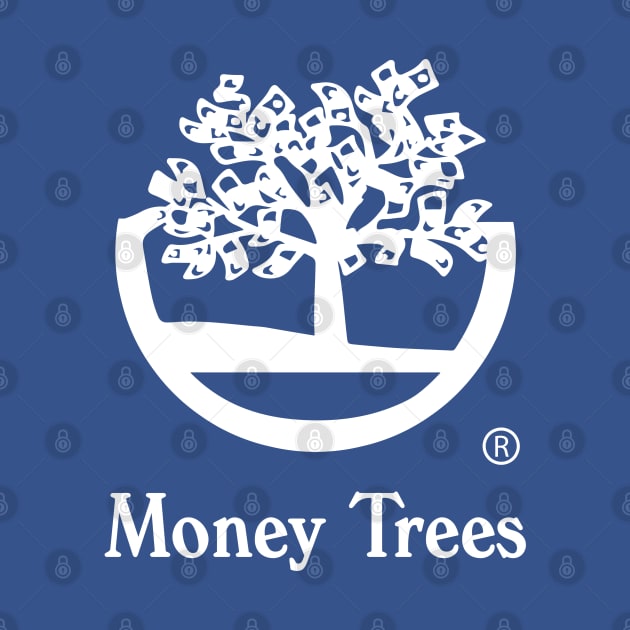 Money Trees white by undergroundART