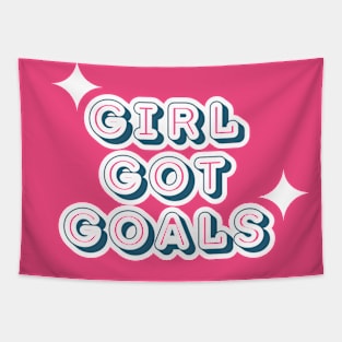 girl got goals Tapestry