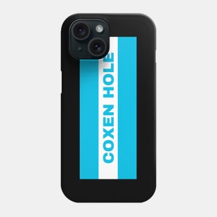 Coxen Hole City in Honduras Flag Colors Phone Case