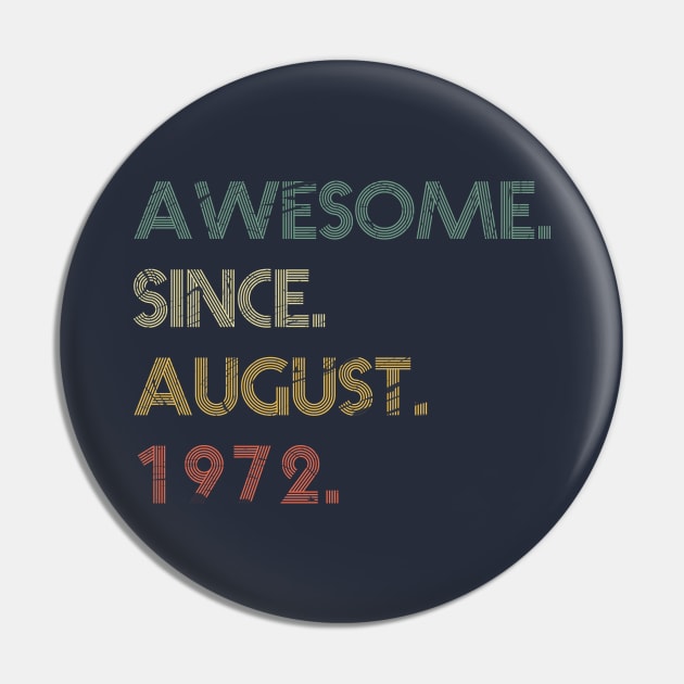 Awesome Since August 1972 Pin by potch94