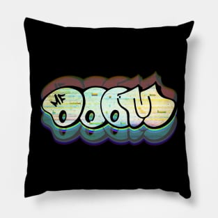 Glitch Doom Pillow