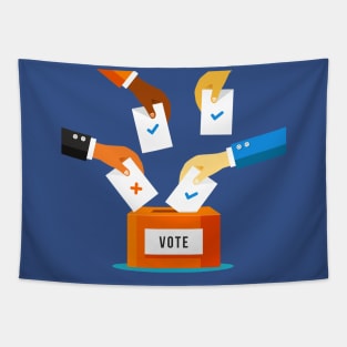 Vote Design Tapestry