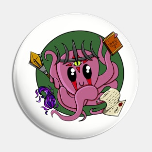 Octopus Warlock - Dungeons and Dragons Pin