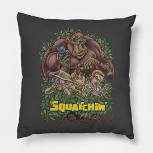 Squatchin' Pillow