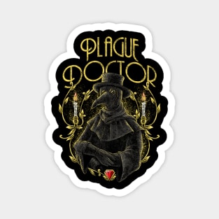 Plague Doctor Magnet