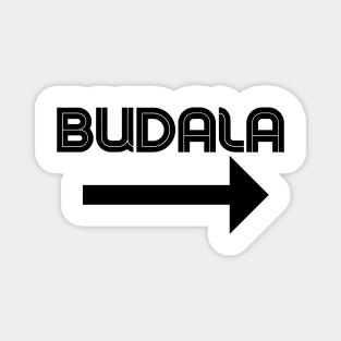 Budala - arrow Magnet