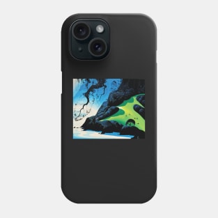 Eyvind Earle - Coastal Paradise Phone Case