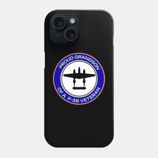 Proud Grandson of a P-38 Veteran Phone Case