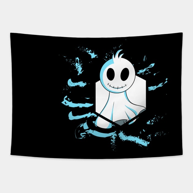 Halloween Ghost Tapestry by Kuys Ed