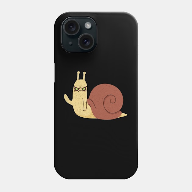 Possessed snail Phone Case by Nikamii