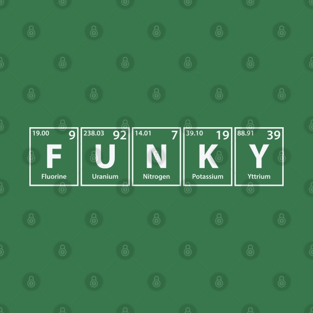 Funky (F-U-N-K-Y) Periodic Elements Spelling by cerebrands