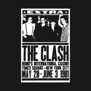 Vinatge 1981 The Clash T-Shirt