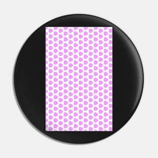 Puffy Pink Pattern Pin