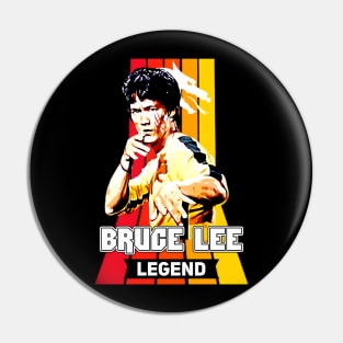 Be Water Lee Legend Bruce Movie Jeet Kune Do Pin