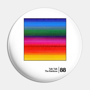 The Rainbow / Minimal Style Graphic Artwork Design Pin