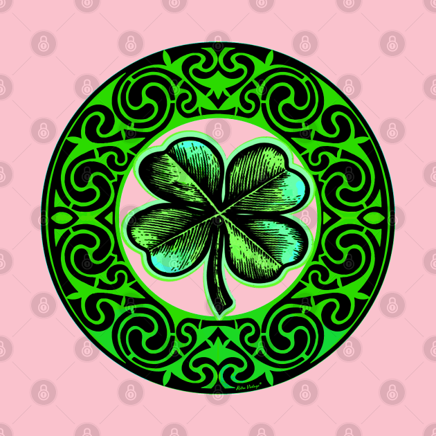 Shamrock Irish Celtic Fierceness by WarriorX