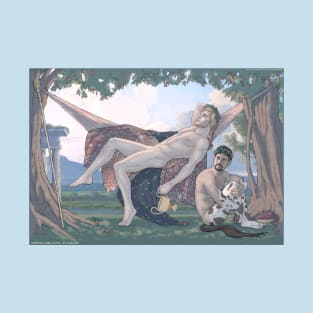 Dionysus and Satyr T-Shirt