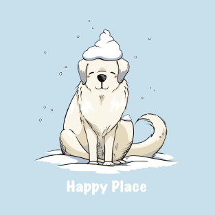 Happy Place Pyrenees T-Shirt