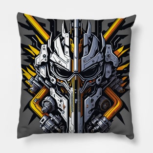 Mecha Skull S02 D55 Pillow