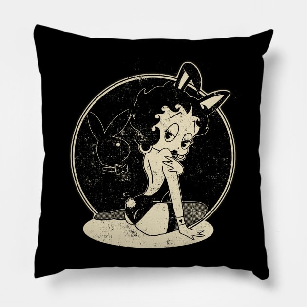 Betty Buu Pillow by nazumouse