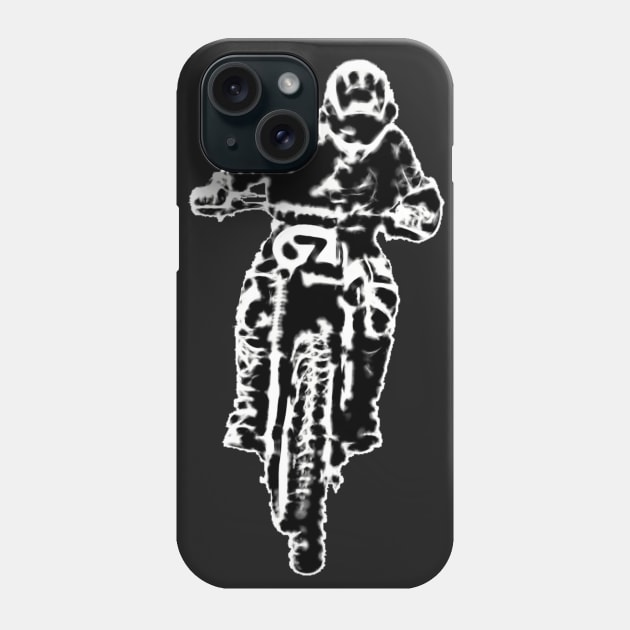 Motocross bike Phone Case by djmrice