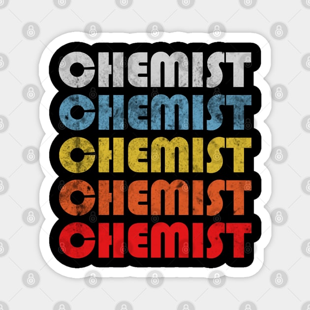 Chemist gift retro design. Perfect present for mom dad friend him or her Magnet by SerenityByAlex