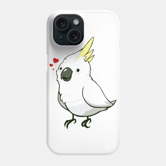 Cockatoo 1 Phone Case by Shemii