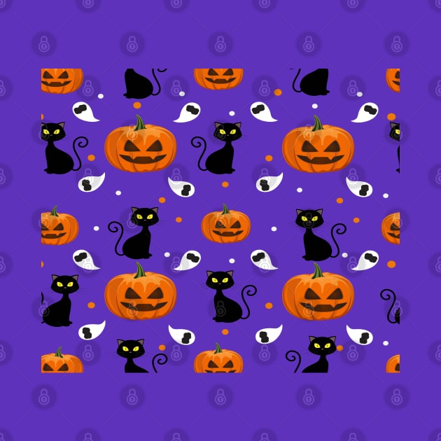 Halloween Pattern by DragonTees