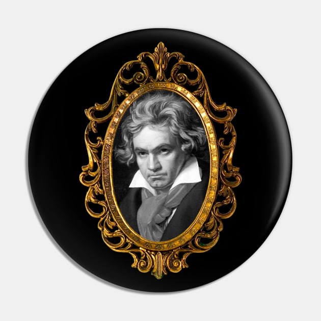 Ludwig van Beethoven Pin by TheMusicophile