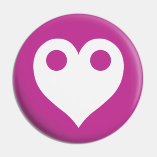 Leblanc Syndicate Heart (White) Pin