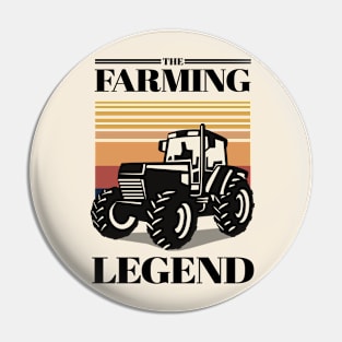 Classic Farming Legend Pin