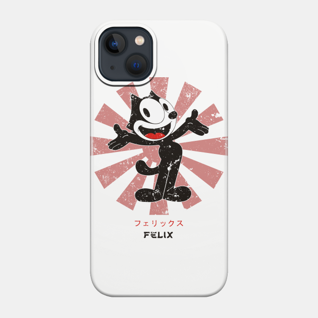 Felix The Cat Retro Japanese - Felix The Cat - Phone Case