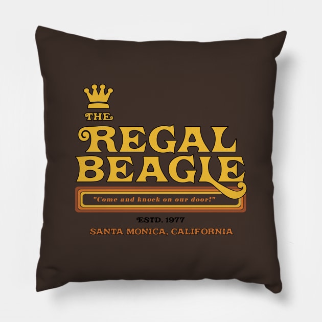 The Regal Beagle Pillow by Screen Break