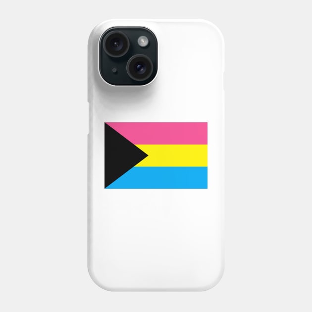 Demi-Pansexual Pride Flag Phone Case by DisneyFanatic23