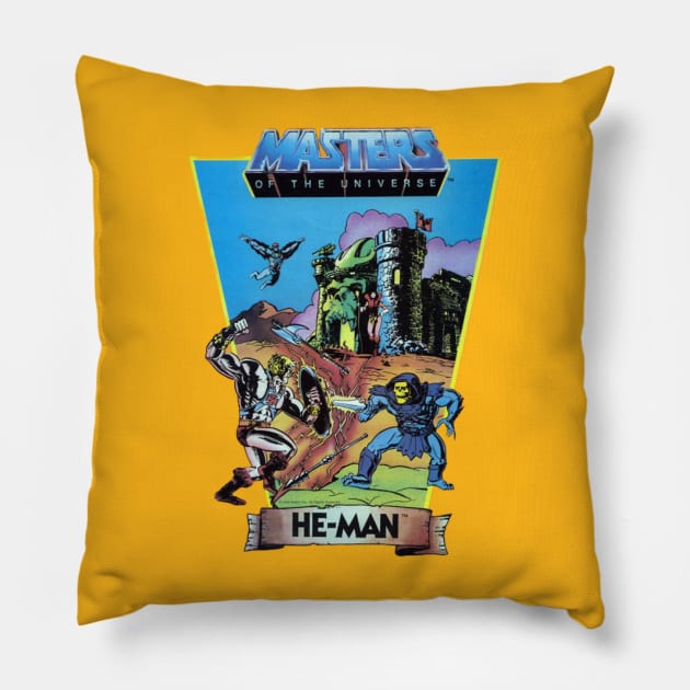 Retro He-Man Shirt Pillow by That Junkman's Shirts and more!