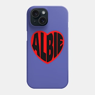 Albie in my Heart Phone Case