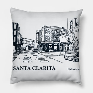 Santa Clarita - California Pillow