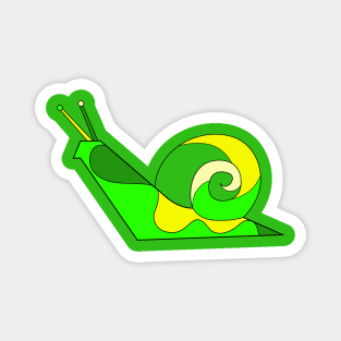 Citrus Snail Boy Brian Magnet