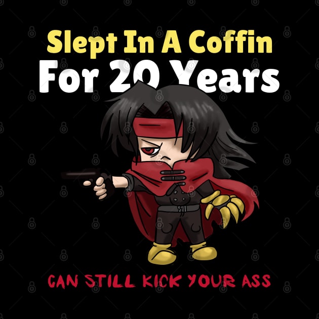 Vincent Valentine Chibi Kick Your Ass by Gamers Utopia