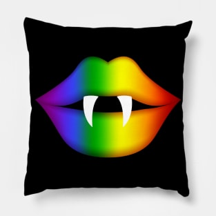 Diversity Pride Rainbow Vampire Pillow