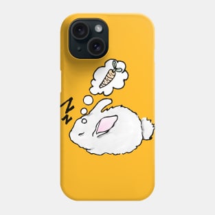 sleeping bunny Phone Case
