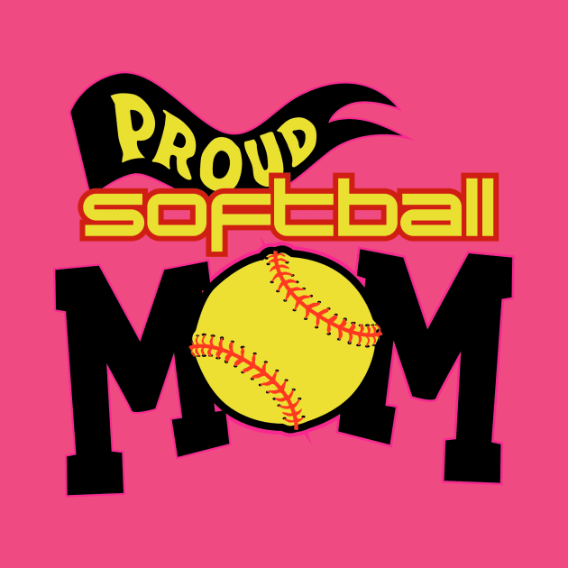 Proud softball mom by Spikeani