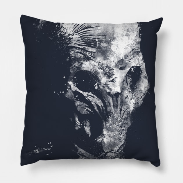 Hush Hush Pillow by zerobriant