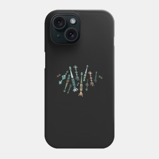 Arrow Bohemian Fun - Warm Earth Colours Phone Case