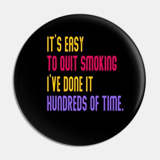 HOW TO QUIT SMOKING Pin