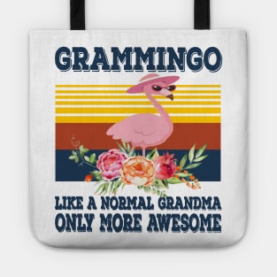 Retro Grammingo Like A Normal Grandma Only More Awesome Tote