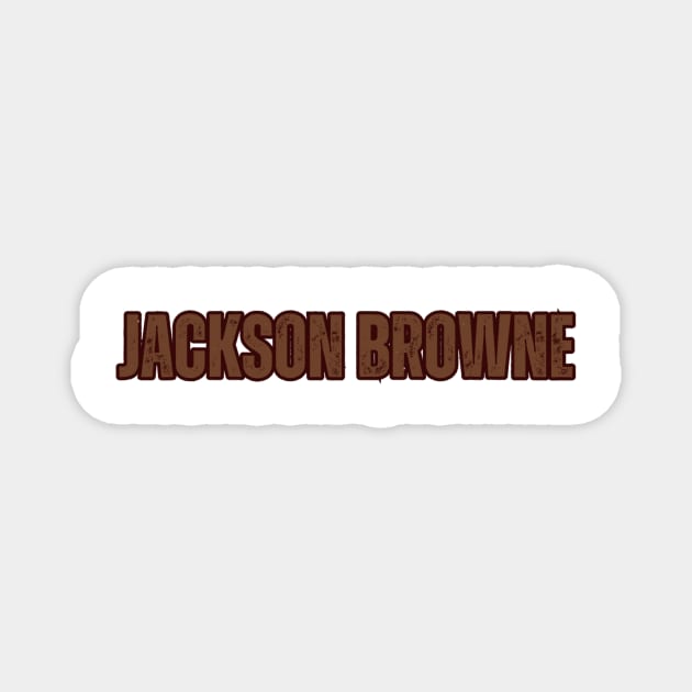 Jackson Browne Magnet by Jun's gallery