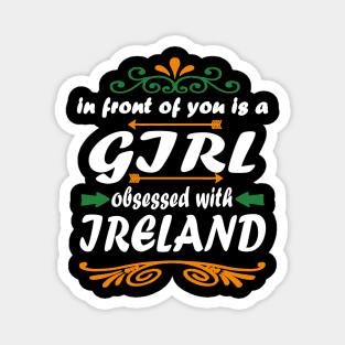 Ireland Irrin Mrs. St. Patrick's Day gift saying Magnet