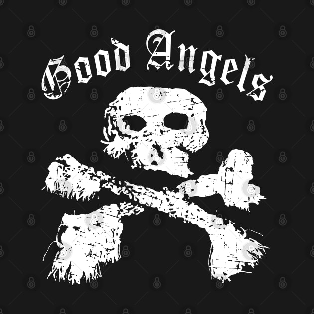 Good Angels with Skull and Bones by MFK_Clothes